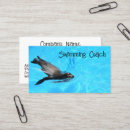 Search for swimming coach business cards Lessons