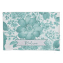 Search for modern vintage pillowcases Teal