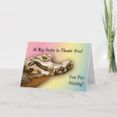 Search for alligator thank you cards Crocodile