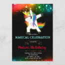 Search for dabbing invitations Unicorn