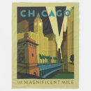 Search for chicago blankets Vintage