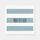 Search for blue napkins Stripes