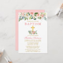 Search for greenery gold cross christening invitations Christian