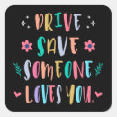 Search for drive safe stickers Road safety