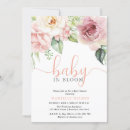 Search for lily baby shower invitations Floral flower watercolors
