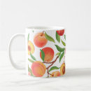 Search for peach fruit mugs Pattern