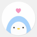 Search for penguin love stickers Blue