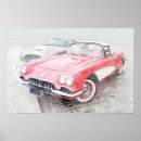 Search for antique corvette posters Chevy