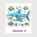 Search for fish drawing stickers Swimming