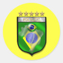 Search for brazil emblem stickers Brazilian