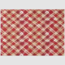 Search for red and white gingham tissue paper Farmhouse