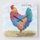 Search for french clocks Rooster