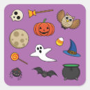 Search for candy skull stickers Pumpkin