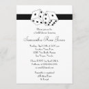 Search for vegas bridal shower invitations Black