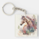 Search for horse lover square key rings Animal
