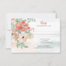 Search for apricot rsvp cards Watercolor