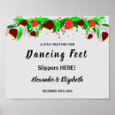 Search for dancing feet sign posters Bridal shower
