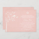 Search for jewish baby naming invitations Pink