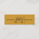 Search for culinary business cards Simple