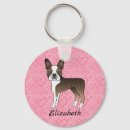 Search for boston terriers key rings Pink