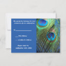 Search for blue peacock rsvp cards Bird