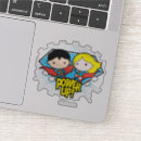Search for chibi superman stickers Justice league
