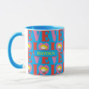 Search for heart logo mugs Super hero