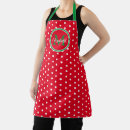 Search for red polka dot aprons Dots