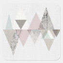 Search for triangle shapes stickers Abstract