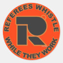 Search for whistle stickers Referee