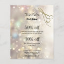 Search for hair stylist flyers Promotional
