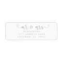 Search for married couple return address labels Mr and mrs