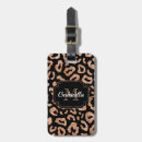 Search for leopard luggage tags Glitter