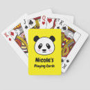 Search for panda playing cards Cartoon