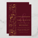Search for magenta floral wedding invitations Formal
