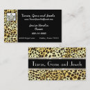 Search for cheetahs business cards For her