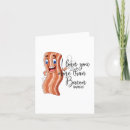 Search for funny bacon valentines day cards Humour