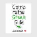 Search for live green stickers Save the planet