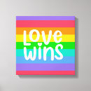 Search for win canvas prints Love wins