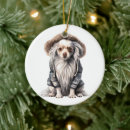 Search for chinese crested dog christmas tree decorations Pet