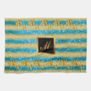 Search for blue and gold tea towels Glitter