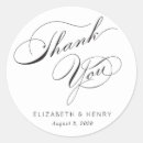 Search for cursive thank you stickers Simple