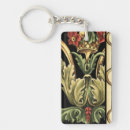 Search for flowers designs rectangular key rings Floral