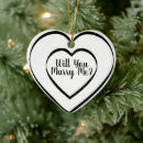 Search for will you marry me christmas tree decorations Cute