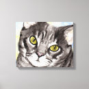 Search for grey tabby cat art Feline