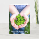 Search for kids st patricks day cards Shamrock