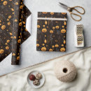 Search for trick or treat wrapping paper Pumpkins