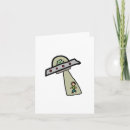 Search for abduction cards Flying saucer