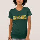 Search for cheesehead tshirts Wisconsin