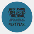 Search for offended stickers This year